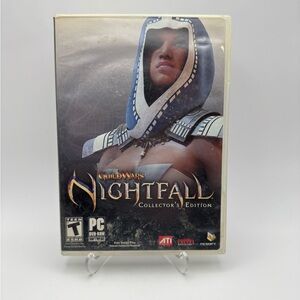 Guild Wars: Nightfall Collector's Edition PC CD-ROM Complete Set Untested As-Is